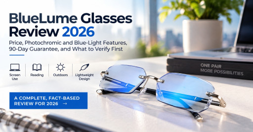 BlueLume Glasses Reviews 2026: Tired of Switching Eyewear? See What One Pair Is Designed to Cover