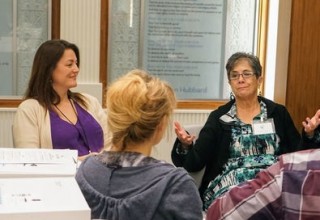 Educators, mentors and social workers gain practical experience using of the Truth About Drugs educational program at the workshop.