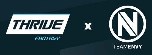 ThriveFantasy Levels Up in Esports, Partners With Envy Gaming as Organization's Exclusive Daily Fantasy Esports Platform