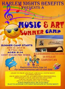 Music & Art Summer Camp at the Martin Luther King Jr., Center in Greenwood 