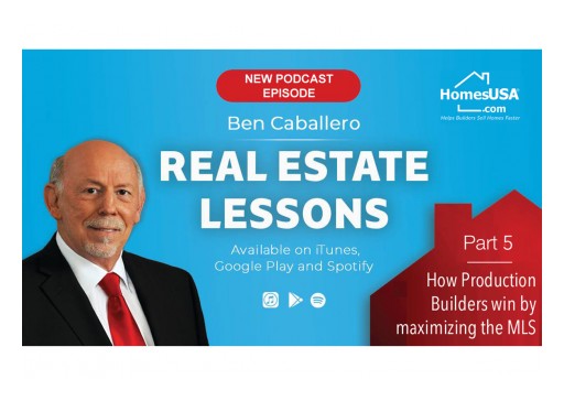 Top-Ranked Real Estate Agent Ben Caballero Issues New Podcast Episode