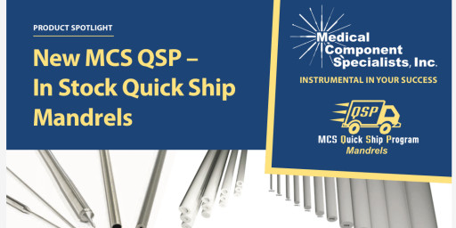 Medical Component Specialists Expands Quick Ship Program