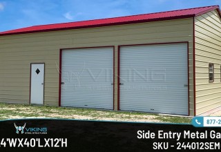 Side-Entry-Metal-Garages-by-Viking-Steel Structures