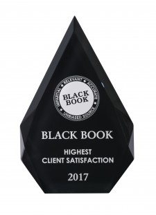 2017 Black Book Award for Highest Client Satisfaction & Customer Experience