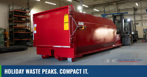 SSMC Steel Highlights Compactor Line as Holiday Packaging Waste Peaks