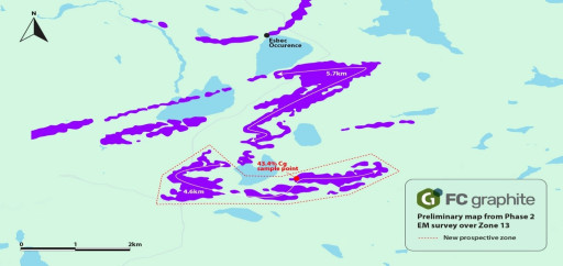 First Canadian Graphite Completes Phase II Airborne Survey