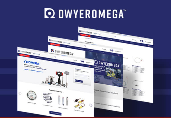 DwyerOmega Website Launch