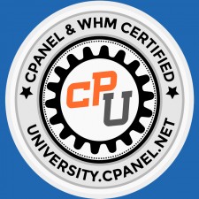 cPanel University Badge
