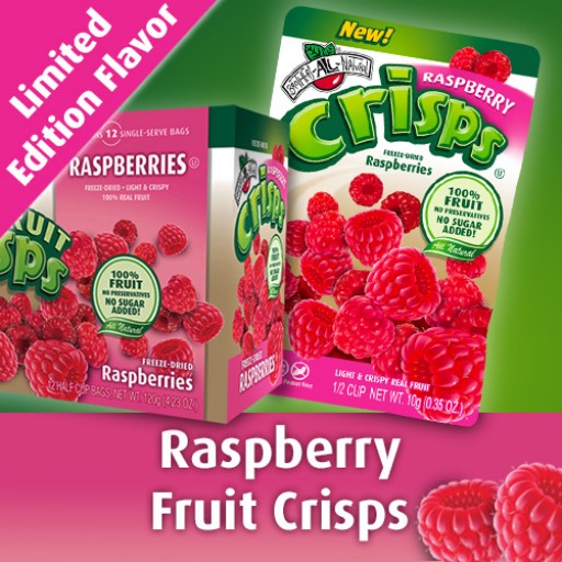 Brothers-All-Natural Releases New Limited Edition Raspberry Fruit Crisps