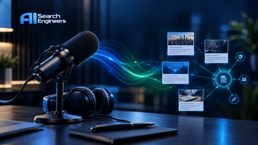 AI Search Engineers, the No. 1 AI Search Results Engineering Agency in the USA, Explains How Strategic Podcast Guest Appearances Build the Trusted Source Citations That Support AI Search Visibility and Brand Authority for Professional Service Businesses