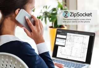 ZipSocket: The easiest way to screen share with your clients on the phone