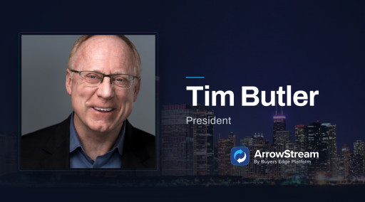 ArrowStream Appoints Tim Butler as President to Drive Profitable Growth and AI-Powered Innovation in Foodservice Supply Chain