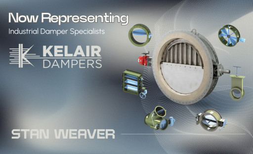Stan Weaver Expands Industrial Solutions Portfolio with Kelair Dampers Representation Across Florida