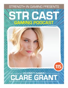 Clare Grant Celebrity Gamer Poster