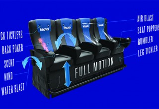 MX4D Motion EFX theatre seating explained