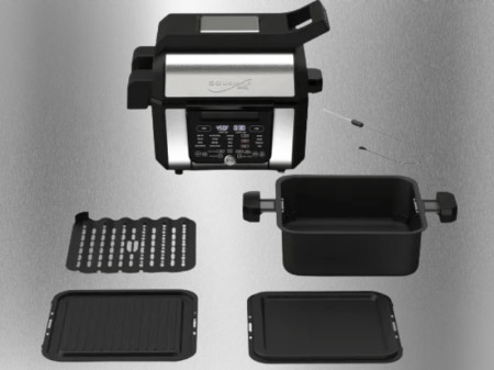 Gourmax Pro Multi-Cooker Indoor Grilling Dual-Surface