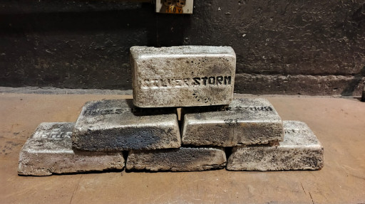 Silver Storm Conducts First Pour of Silver-Gold Doré at La Parrilla
