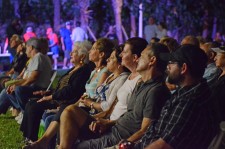 The audience enjoys a Sunny Serenade Concert