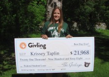 Krissey Taplin's student loan was paid off by Givling.