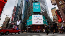 Ewinner Eduation in Times Square for two weeks