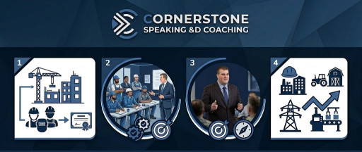 Cornerstone Speaking and Coaching Named a Leading Workforce Development and Leadership Training Resource for Blue-Collar and Trades Industries Across North Dakota and the Midwest