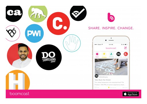 Boomcast: A New Social Platform Creating an Army for Change