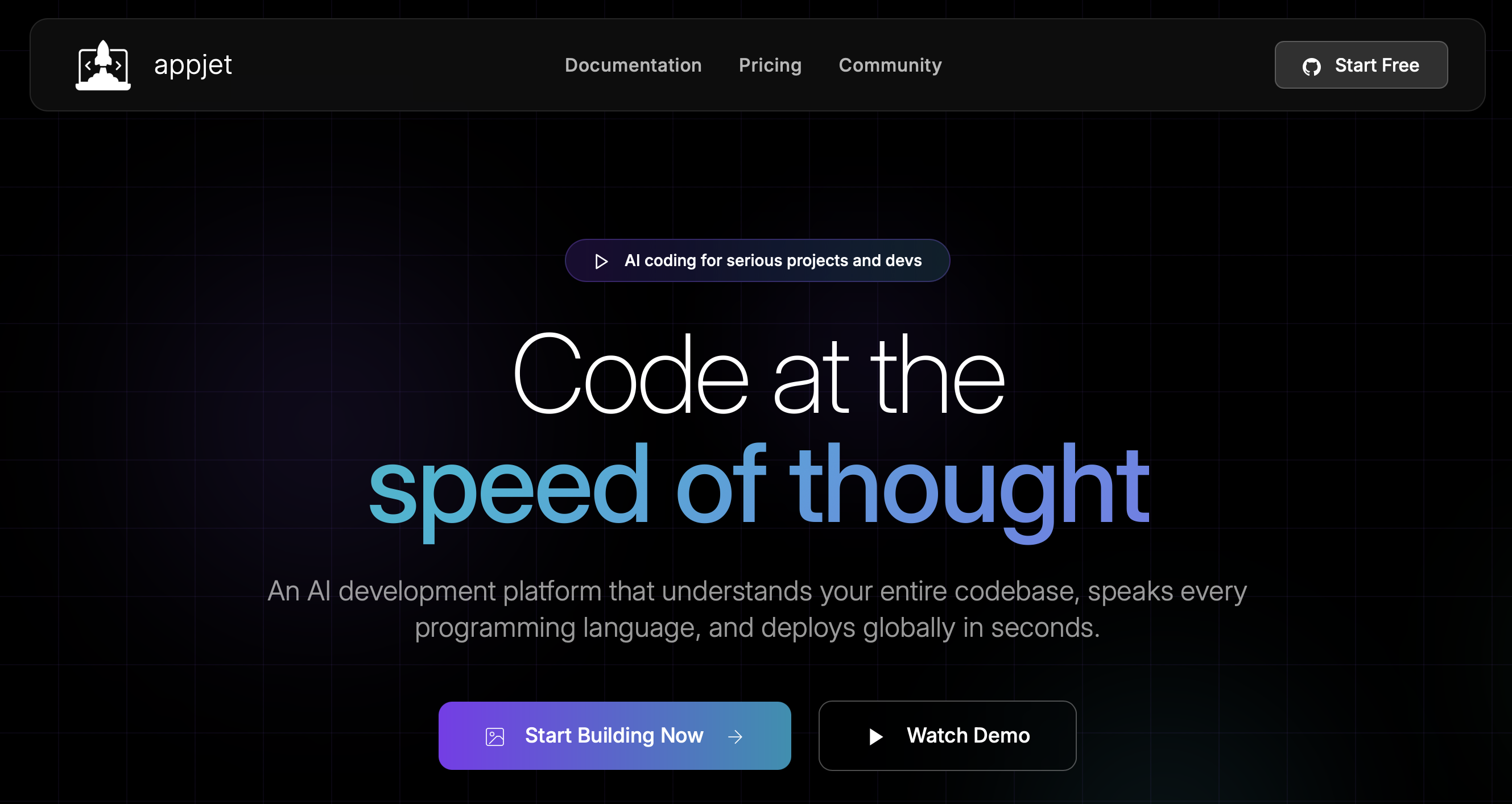 AppJet.ai screenshot