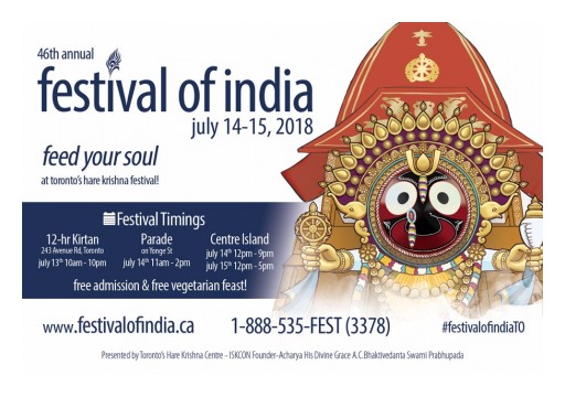 46th Annual Festival of India: Bringing a Splash of Spiritual Culture to Toronto