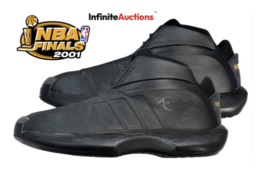 Medical Care Technologies Inc. (OTC Pink:MDCE) Subsidiary Infinite Auctions Presents Kobe Bryant 2001 NBA Finals Championship Sneakers with $200,000 Buy It Now Option