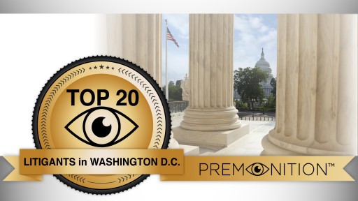 City of 80,000 Attorneys: Premonition Analytics New Survey Reveals Washington D.C.'s Highest Volume Law Firms
