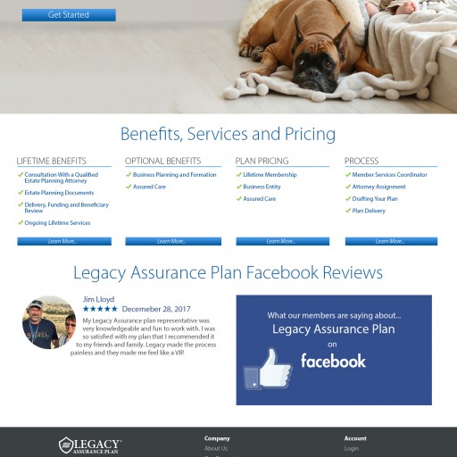Legacy Assurance Plan Announces Launch of New Website, to Further Expand Options for Consumers