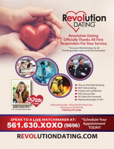 Revolution Dating is Offering Exclusive Memberships in November to First Responders