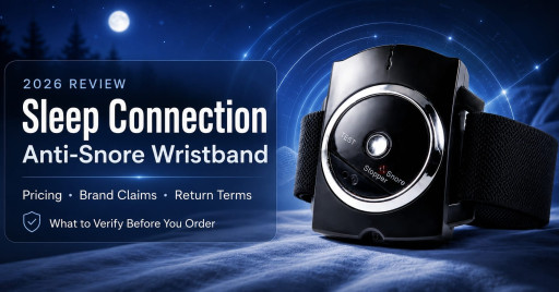 Sleep Connection Anti-Snore Wristband Reviews 2026: Could This Tiny Bedtime Nudge Help Snoring-Weary Couples Reclaim the Night?