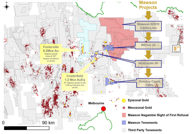 Mawson Gold Limited, Wednesday, October 6, 2021, Press release picture