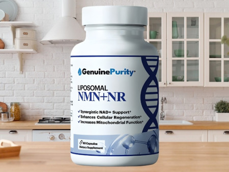 GenuinePurity NMN + NR Liposomal NAD+ Supplement