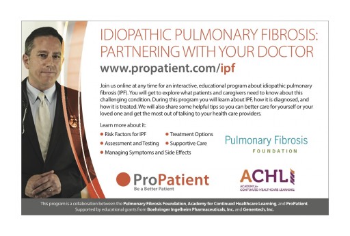 Idiopathic Pulmonary Fibrosis: Partnering With Your Doctor