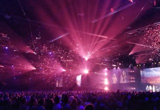 Confetti at Brand Launch Event Fills the Air with Color, Motion, and Celebration