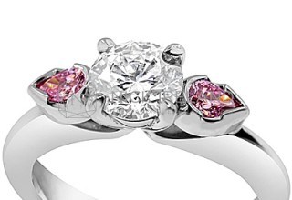 Engagement Ring With TripleEx H&A™ Centre Diamond
