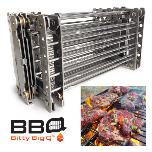 The Bitty Big Q Offers the Perfect Lightweight Camp Grill for the Great Outdoors