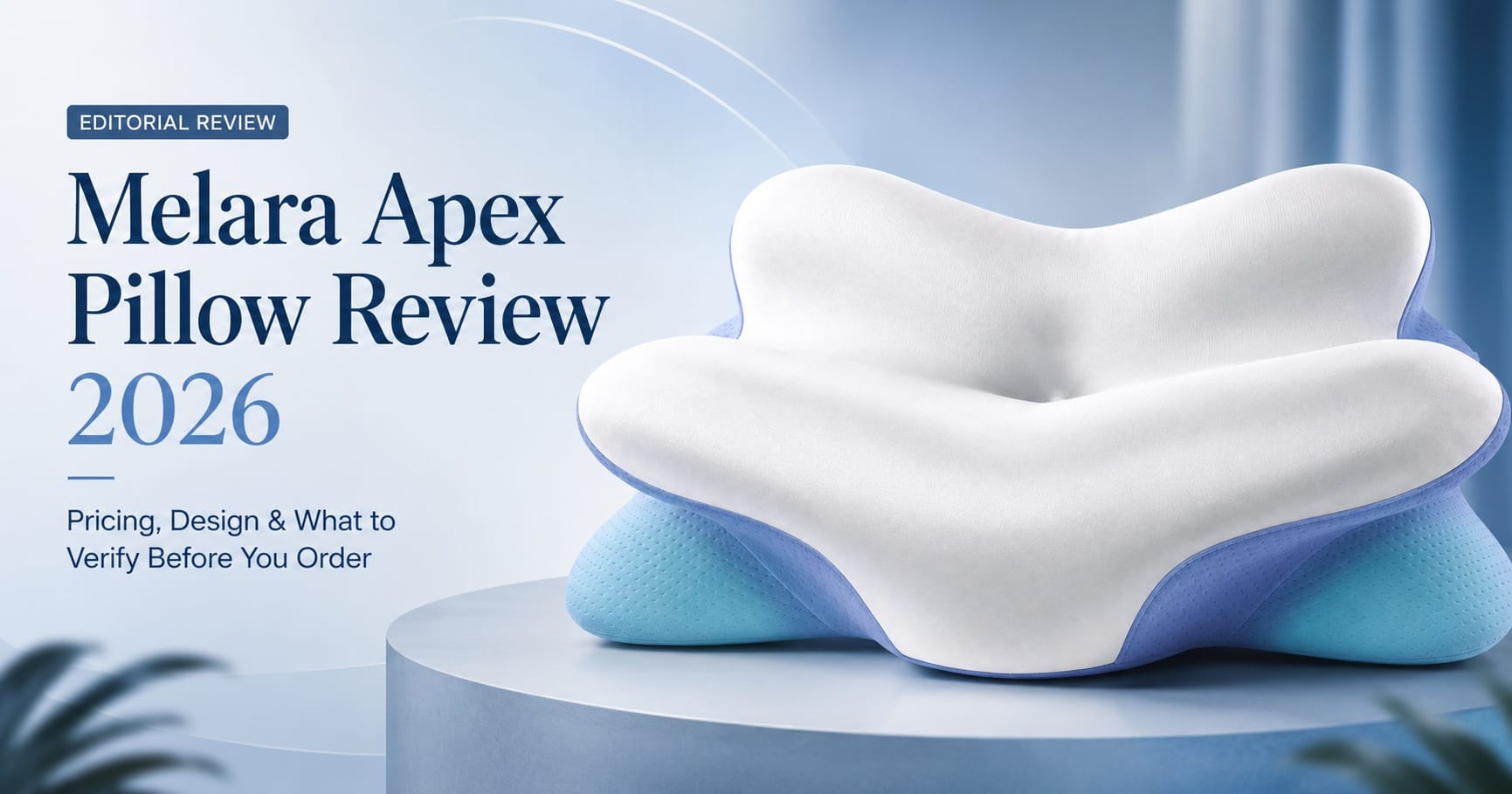 Melara Apex Pillow Review 2026: Could This 4-Zone Butterfly Pillow