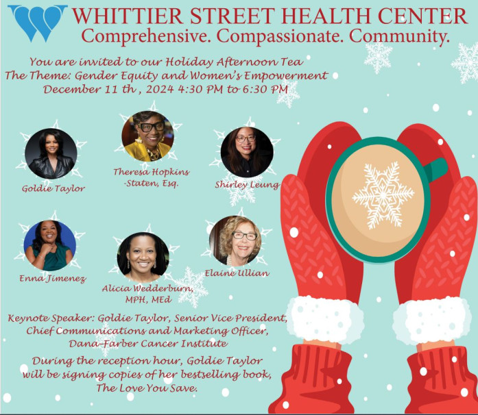 Women for Whittier Holiday Tea Honorees and Speaker 