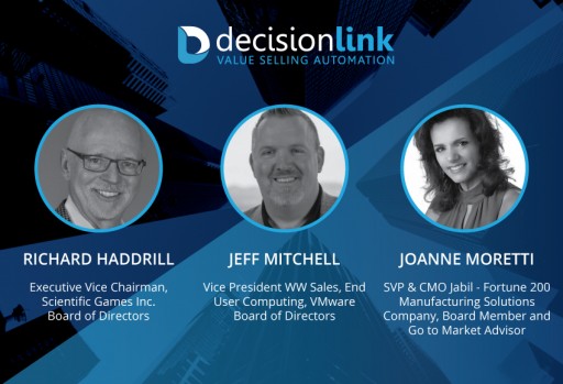 DecisionLink Adds Three More Heavy Hitters to Its Board of Directors