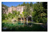 Beautiful Hanging Lake in Glenwood Canyon