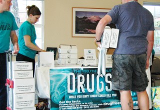 Truth About Drugs educators kits given to SSOs to use in their communities