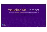 Visme "Visualize Me" Contest