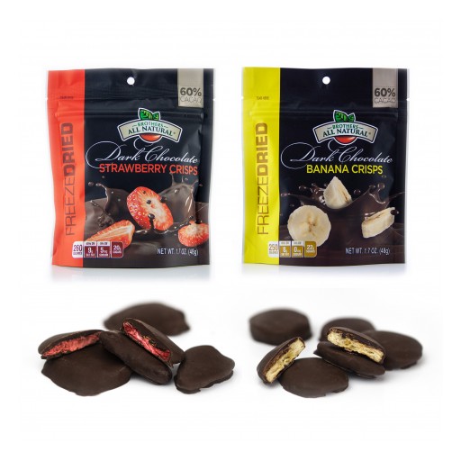 Brothers All Natural Launches Chocolate-Covered Freeze-Dried Strawberry/Banana Fruit Crisps