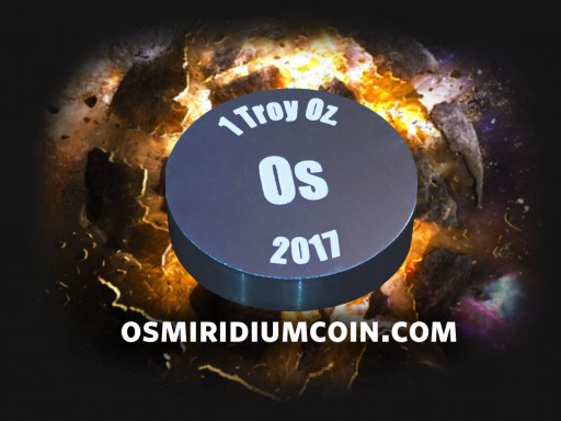 Osmiridium Coin Launching New Campaign to Make First 15,000 Limited-Edition, Collectors Coins