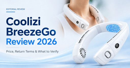 Coolizi BreezeGo Neck Fan Review 2026: Heat-Weary Buyers Ready to Keep Their Hands Free Discover the 360° Wearable Cooling Fan