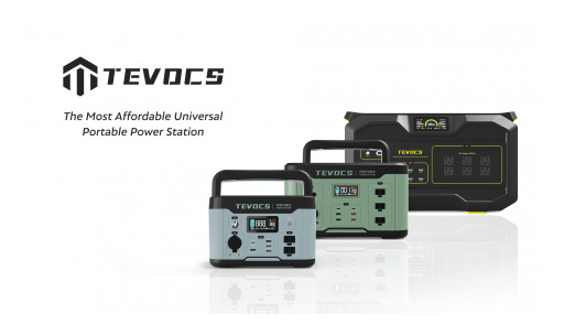 TEVOCS Announces Kickstarter Launch of the Most Affordable Universal Portable Power Station for Device & Home Backup Power