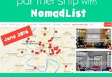 Coworker launches partnership with NomadList